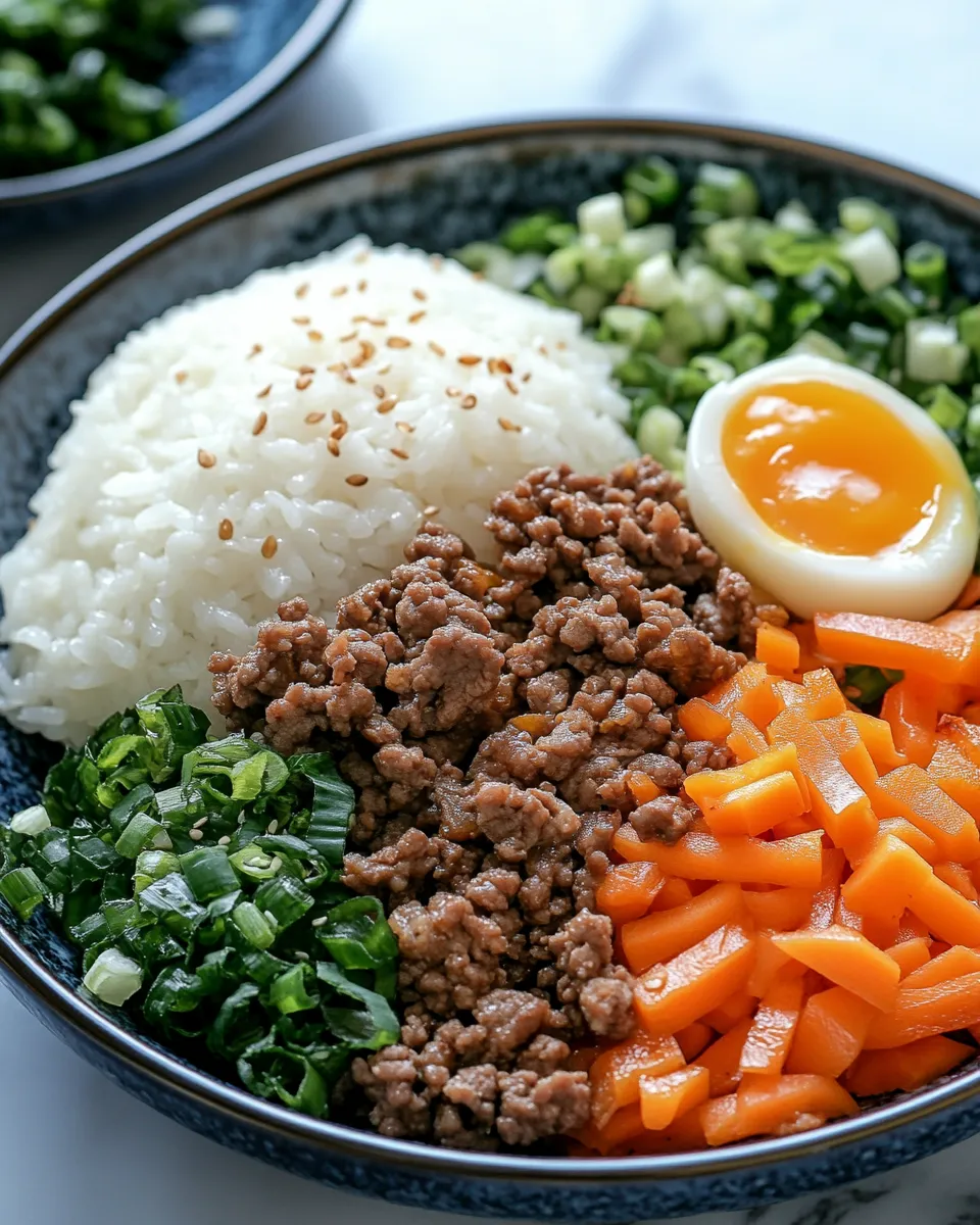 Budget-Friendly Korean Ground Beef Bowls: Easy & Flavorful Weeknight Meal